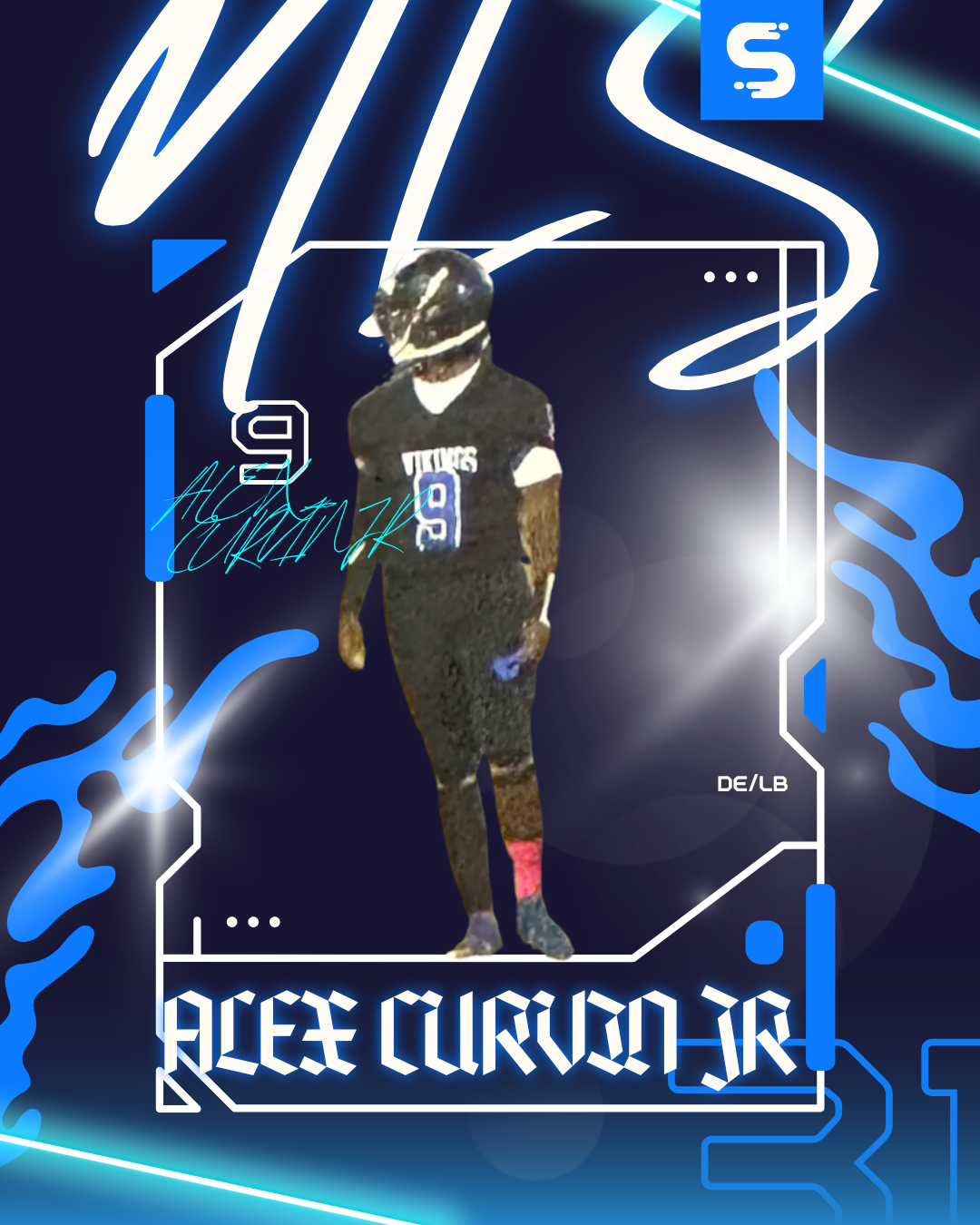 Alex Curvin Jr, Class of 2026, DE/LB/TE