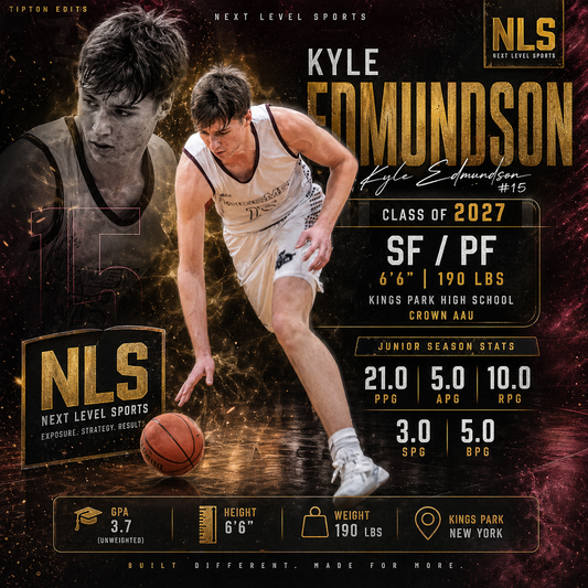🏀 Kyle Edmundson — Class of 2027 — SF/PF