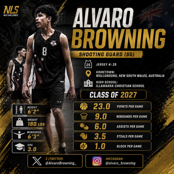 Alvaro Browning | Class of 2027 | SG