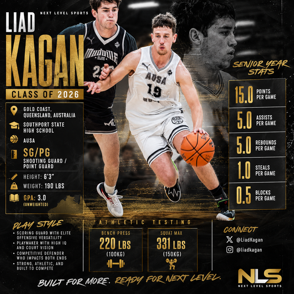 Liad Kagan | Class of 2026 | SG