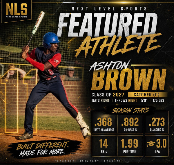 ⚾️  Ashton Brown — Class of 2027 — C