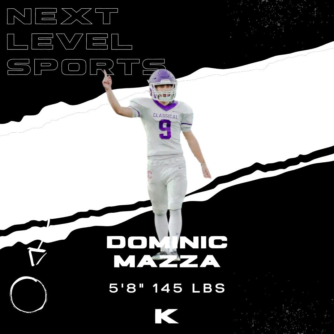 Dominic Mazza, Class of 2025, K