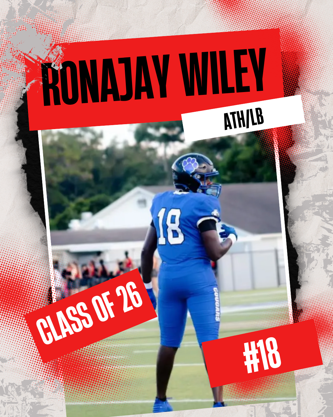Ronajay WIley, Class of 2026, ATH/LB