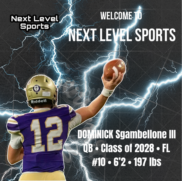 🏈 Dominick Sgambellone III | Class of 2028 | QB